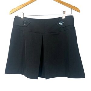 VTG Y2K 35th & 10th Black Pleated Micro Mini Skirt 7